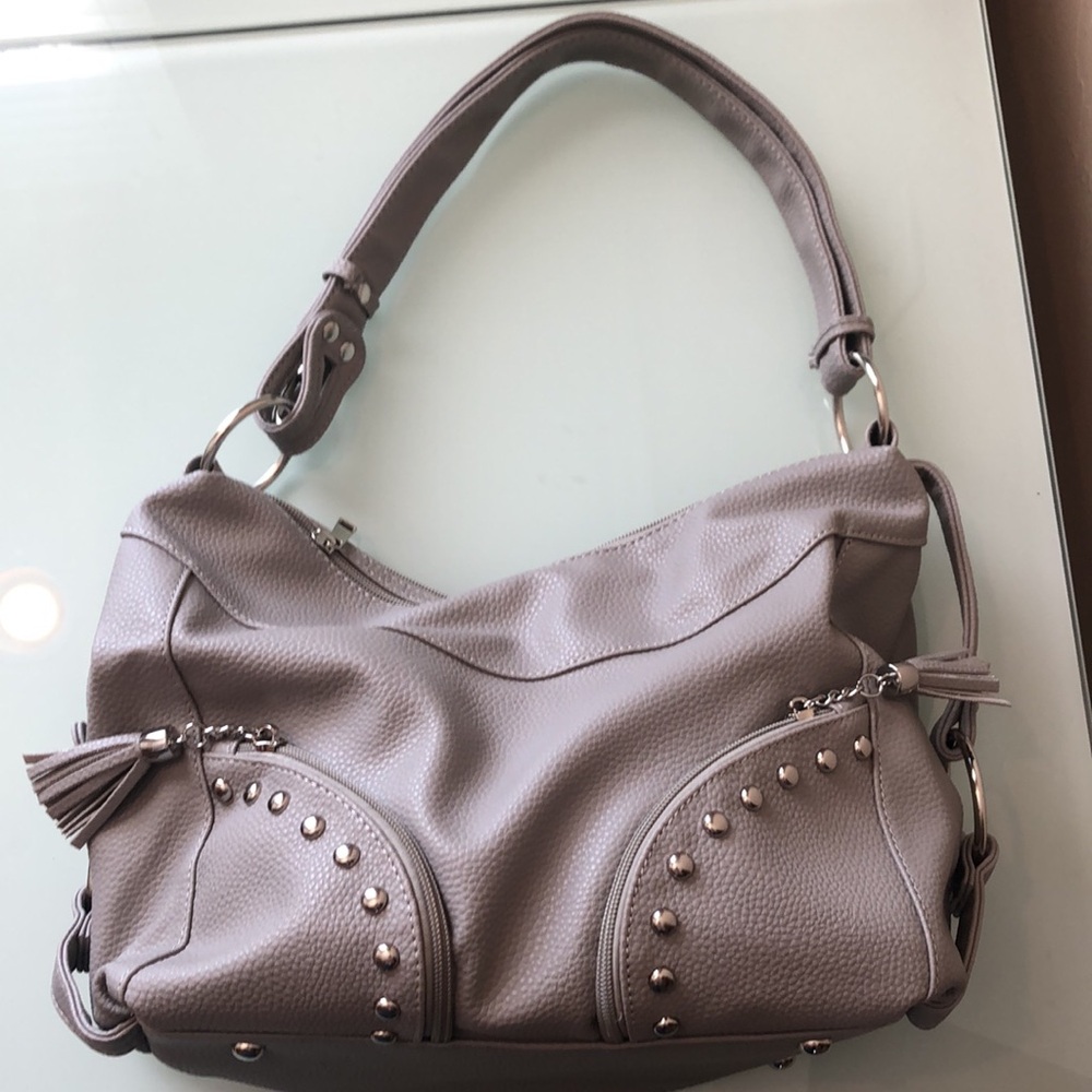 Beige Shoulder Bag - Picture 2 of 16